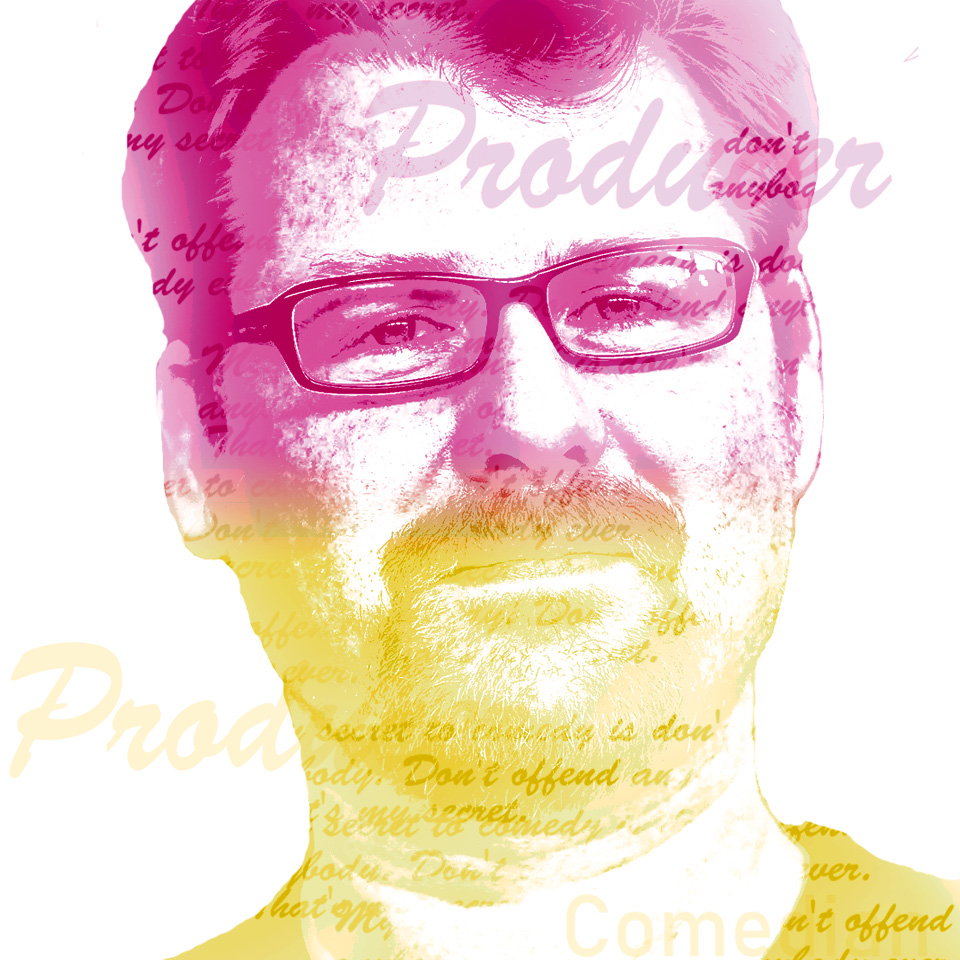 Color Text Portrait - Student Work | Graphic Design Curriculum | Photoshop | Mr. Riese | Queens, NY - image
